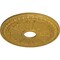 Ekena Millwork Raymond Ceiling Medallion (Canopies up to 5 1/8"), 18 1/8"OD 3 5/8"ID x 1 1/8"P, Iridescent Gold CM18RAIGS - alternate 3